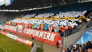 Hansa Choreo vs. Osnabrück (Hansa Rostock - VfL Osnabrück 1:2)