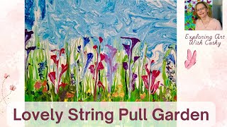 ACRYLIC STRING PULL GARDEN!!