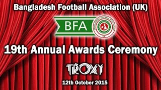 BFAUK Annual Awards Ceremony 2015