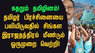 தமிழர்க்கு தொடர் அடி! தமிழர் பிரச்சினையை பலியிடுவதில் சிங்கள இராஜதந்திரம் மீண்டும் ஒருமுறை வெற்றி!