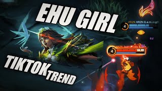 EHU GIRL❤️ TIKTOK TREND | MLBB | KOLOHE KAI | ARZN GAMING