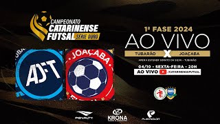 CAMPEONATO CATARINENSE SÉRIE OURO 2024 - 1ª FASE - Tubarão Futsal X Joaçaba Futsal