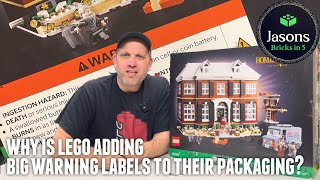 Why is Lego adding warning labels to sets?