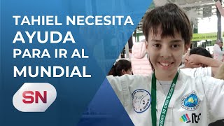 Tahiel necesita ayuda para ir a la Copa del Mundo de Taek wondo