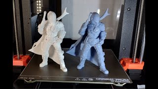 Mandalorian - SLA vs. FDM / RESIN vs. PETG / Prusa MK4 vs. ELEGOO MARS 2 PRO / STARWARS - 3D printer