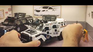 MINIATURA CARRO DE POLICIA BLINDADO ESCALA 1/24 SOM/LEDR$ 229,00#policia #brasil #police #policiami