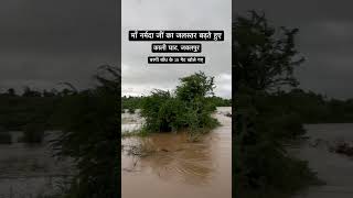 YT-91, Kali Ghat,Jabalpur (15 Gate open Bargi Dam) #bargidam #flood #narmada #shorts #jabalpur #maa