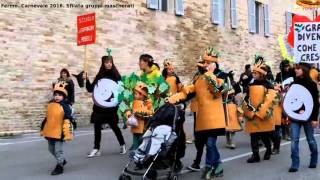 Fermo. Carnevale 2016. Sfilata gruppi mascherati