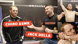 Aussie Chiro Adjusts Jack Della Maddalena #MMA #UFC