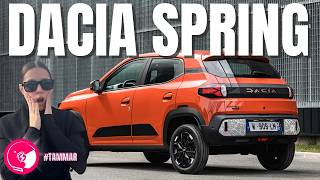 Nuova DACIA SPRING 2024 consuma MENO di quanto pensi | PROVA DI GUIDA in città