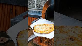 Wood Fired Pizza Oven 🪵🔥🍕 #pizza #pizzalover #pizzaoven #viral