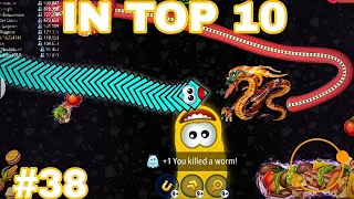 WormsZone.io  991.712 + Score Epic Worms Zone io Best Gameplay! #38