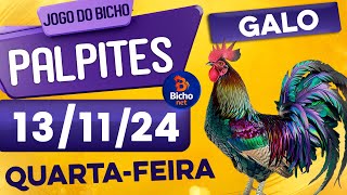 PALPITE DO DIA 13/11/2024 - JOGO DO BICHO 🍀 TODAS AS LOTERIAS 🍀