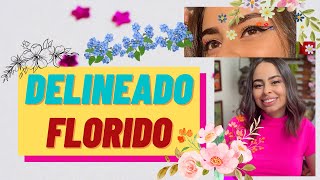 DELINEADO DE FLORES  - Inspirado no PINTEREST