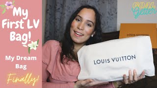 My First Louis Vuitton Handbag Unboxing 2021 😍| Jasmin Sparkle