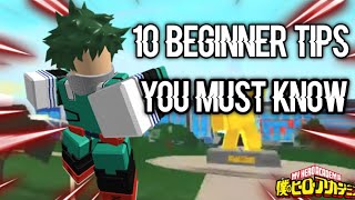 10 Beginner Tips You Must Know | Boku no Roblox Remastered