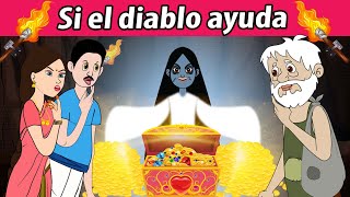 el diablo te ayuda fantasma cuentos de hadas españoles-Historia de horror - cuentos españoles