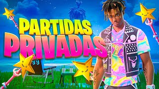 PARTIDAS PRIVADAS FORTNITE en directo AHORA CAPITULO 2 REMIX en vivo