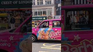 Barbie Taxy #barbie #london #shorts