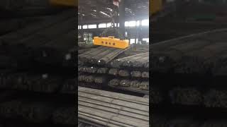 Magnetic Overhead Crane for Steel Rebars Bundles Loading & Unloading - Magnetic Crane for Sale