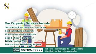 Elevate your space | R Pair Solution's expert carpentry services | R Pair Solution Raipur