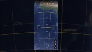 today we go South pole (90°S) #short #viral #map #trending #shorts #gk