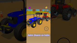 |John Deere vs Mahindra | #shorts #johndeeretractor #mahindra