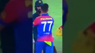 Biggest fight in cricket. Asif Ali vs Afgan player