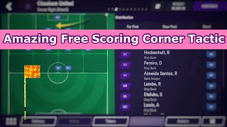 The Best Corner Tactic in Football Manager 2021 Mobile!?