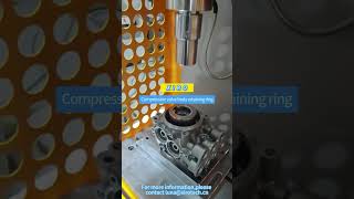 Assembly of valve body snap ring for auto parts