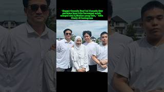 MOMEN CINDY FATIKASARI IKUT RAYAKAN CANADA DAY BERSAMA KELUARGA #shorts #viral @3RCHANEL123