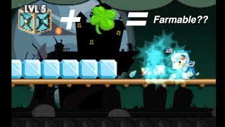 Growtopia|Farming Crystal Blocks..Profit???