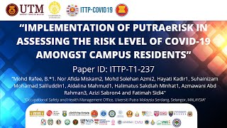 ITTP-T1-237 Assoc. Prof. Dr Mohd Rafee Baharudin