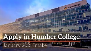 Humber College: January 2021 Intake | Toronto | Ontario | Canada | Apply Global | Canada Study Visa