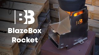 BlazeBox Rocket | Mobiler Raketenofen zum Stecken