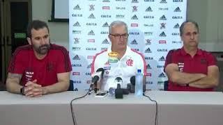 Dorival Júnior na sua primeira entrevista como Técnico e já fala do time para o duelo contra o Bahia