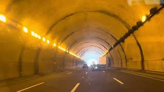 Going into a tunnel in San Francisco!