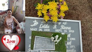 VISITING MOMMY,DADDY AND DIKO @ DAVAO MEMORIAL PARK CEMETERY...opheliarivera vlog28