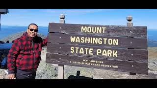 Travelling to Mount Washington Summit, New Hampshire, USA