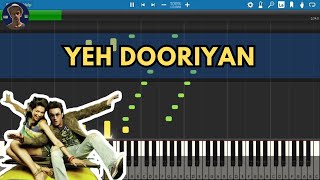 Yeh Dooriyan Piano Cover | Love Aaj Kal | Saif Ali Khan | Deepika Padukone | Mohit Chauhan | Pritam