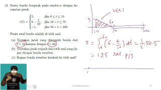 TUTORIAL MA1101 KALKULUS I: Jarak dan Kecepatan