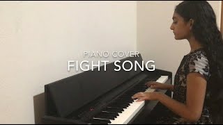 Fight Song Piano Cover | Rachel Platten | Instrumental | Ananya Parlapalli