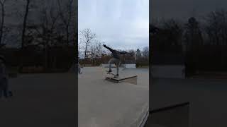 I got bodied on a nose manual | skateboarding