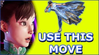 Braindead easy and consistent safe jump variants with Chun Li in Street Fighter 6