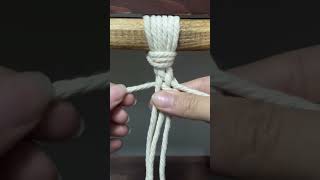 #handmade #macrameart #macrameknots #macramepattern #macrametutorial #macramewallhanging