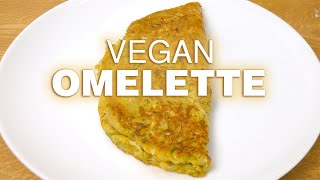 Egg-like omelette | Vegan Recipe