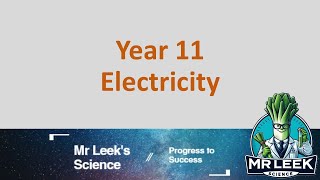 Year 11 Electricity revision questions