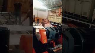 Rotary veneer plywood 5 feet #rotarypeeling #plywoodmachinery