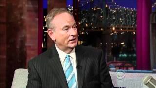 David Letterman jabs Bill O'Reilly