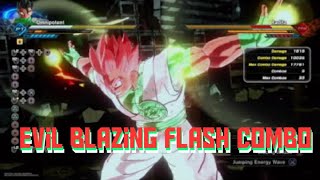 Xenoverse 2 Combo Evil Blazing Flash